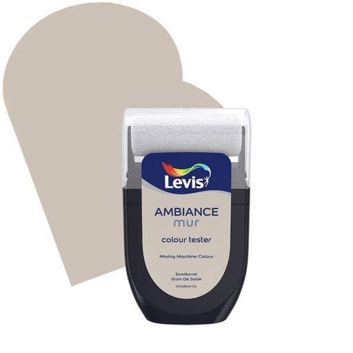 [LV5357137] Levis Ambiance Tester Muurverf Extra mat 30ml 2340 Zandkorrel