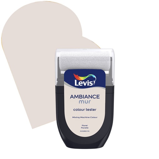 [LV5357145] Levis Ambiance Tester Muurverf Extra mat 30ml 2231 Flanel