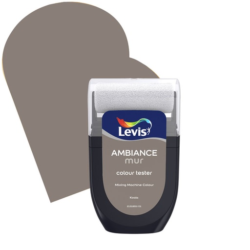 [LV5357148] Levis Ambiance Tester Muurverf Extra mat 30ml 1652 Koala