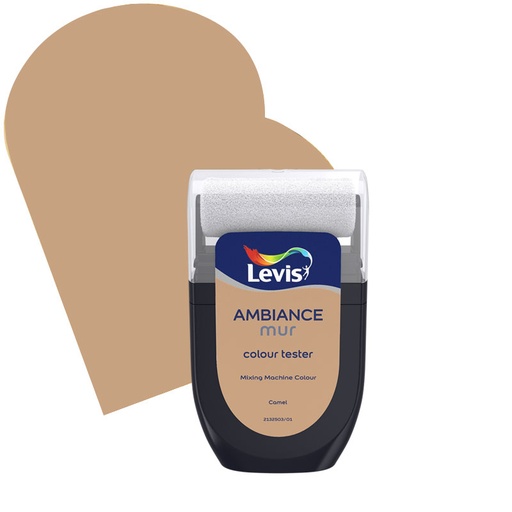 [LV5357159] Levis Ambiance Tester Muurverf Extra mat 30ml 1421 Camel