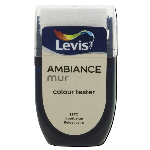 Levis Ambiance Tester Muurverf Extra mat 30ml 1170 Ivoorbeige