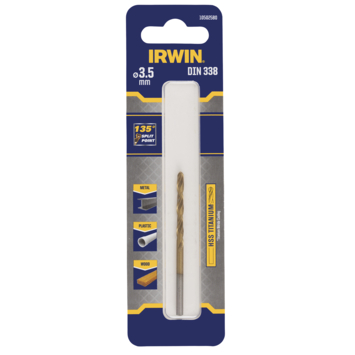 [10502580] Irwin Titanium Metaalboor Ø3,5 mm