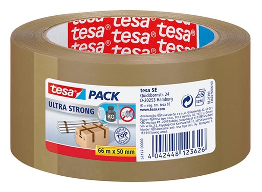 [1001545] TESA VERPAKKINGSTAPE HAV ULTRA STRONG 50MMX66M
