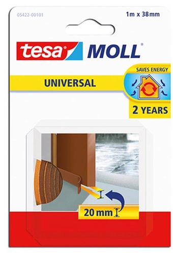 [05422-00101-00] TESA UNIVERSEEL SCHUIM DORPEL BRUIN