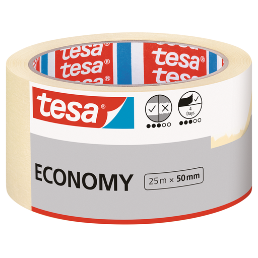[1025270] Tesa afplaktape Economy Masking 25mx50mm