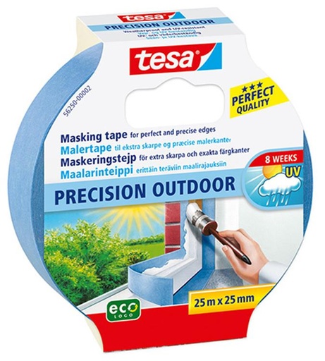 [1004674] TESA AFPLAKBAND PRECISION OUTDOOR 25MMX25M