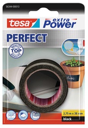 [1001739] TESA EXTRA POWER PERFECT ZWART 38MMX2.75
