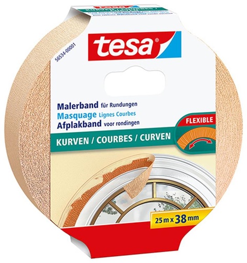[1052457] TESA AFPLAKBAND FLEXIBLE 38MMX25M