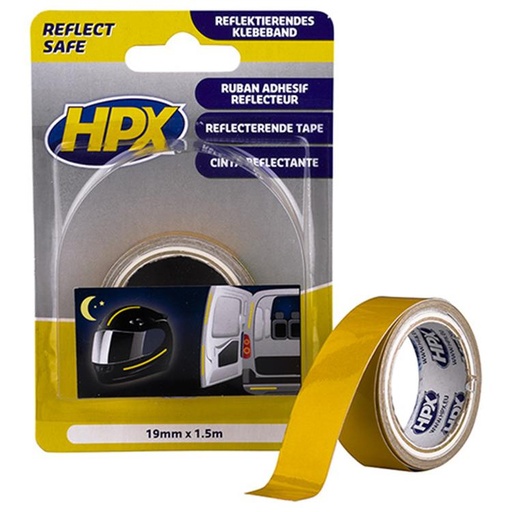 [ZC11] HPX REFLECTERENDE TAPE 19M x 1,5M YELLO