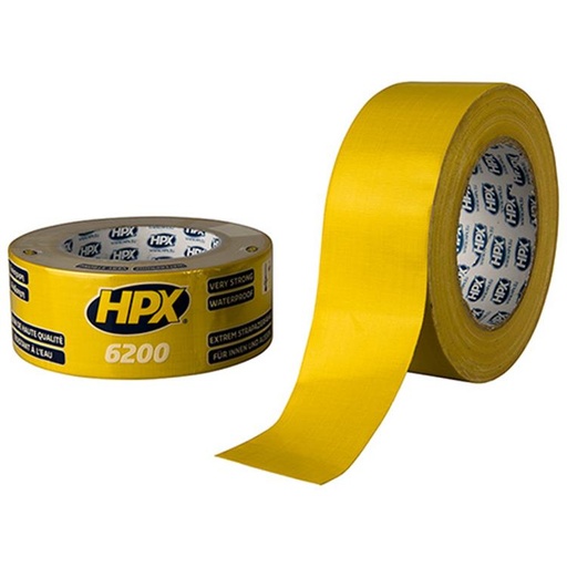 [CY5025] HPX 6200 REPARATIE TAPE 50MM X 25M GEEL