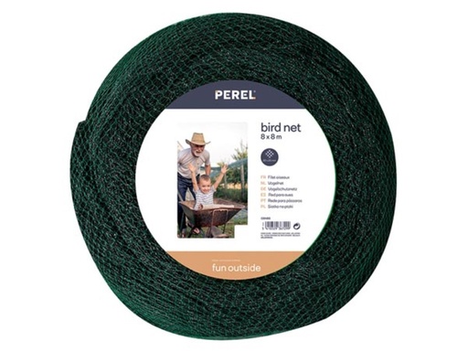 [GBN88] Vogelnet, Polyester, Maaswijdte 2 cm², 8 x 8 m, Groen