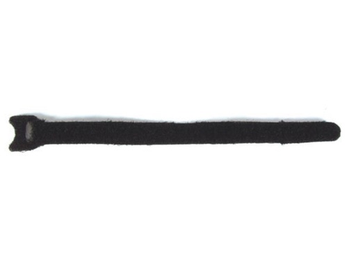 [ECSB200] Klittenband kabelbinders 12,5 x 205 mm, zwart, 10st