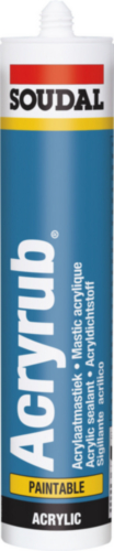 [102600] Soudal Acryrub wit 310ml