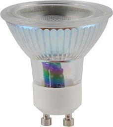 [TT-500278] TWILIGHT LED SPOTLAMP GU10 GLAS (DIMBAAR) 5W 400Lm 6500K