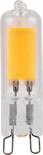 [TT-500247] TWILIGHT LED LAMP COB G9 220V GLAS 2W 220Lm 2700K