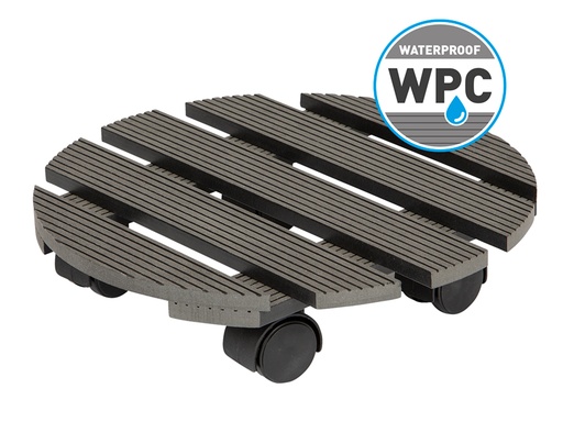 [R061] Plantenroller 061 In composiet (waterproof) Ø30cm 60kg