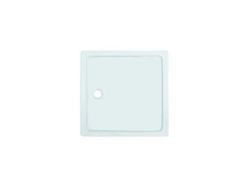 [120660] Eden Douchebak 90x90x3,5 cm Witte Acryl 16 mm Verstevigde Bodemlaag