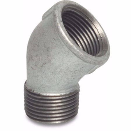 GALVA KNIE 45  MF 3/4" FIG.121