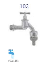 [0610315] Dubbeldienst Kraan Gekeurd met Beluchter 1/2" BELGAQUA