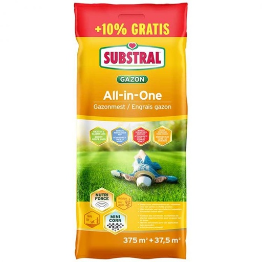 [SGAL375] Substral Gazonmest All-in-one 375m² + 10%