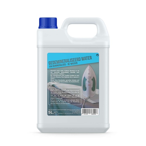 Gedemineraliseerd Water 5l