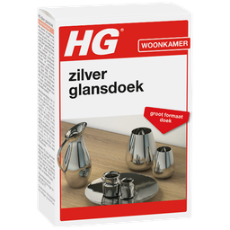 [495000103] HG ZILVER GLANSDOEK