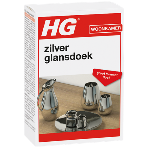 [495000103] HG ZILVER GLANSDOEK