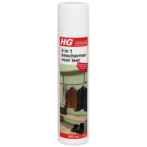 [208030103] HG  4 in 1 BESCHERMER VOOR LEER 300ML