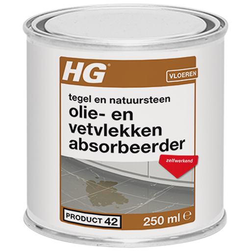 [470030103] HG TEGEL EN NATUURSTEEN OLIE- EN VETVLEKKEN ABSORBEERDER 250 ML