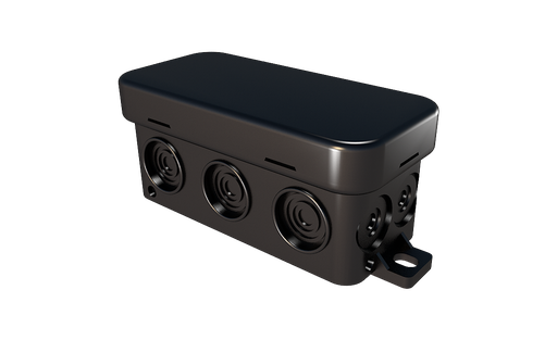 [DHFE25BLACK] AFTAKDOOS 89X43X37MM ZWART