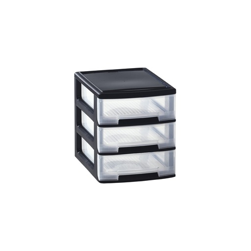 [243703] CURVER BABEL LADESYSTEEM A4 3X5L ZWART 