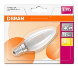 |LED LAMP OSRAM RETROFIT KAARSLAMP 4 W E14
