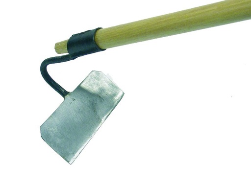 [216020M2] Gesmede en geharde rechte biethak 140 mm met steel 1,60 m