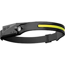 [FE700354] Led's light Hoofdlamp 5W +3W 300Lm Ip44 Lith.-Ion Batt