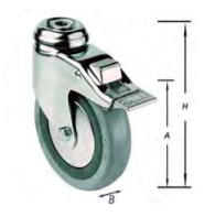 [1-1476-100] ZWENKWIEL/REM/BOUTGAT RUBBER BLAUW 100MM