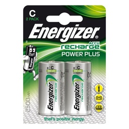 [621761] ENERGIZER BATTERIJEN OPLAADBAAR C HR14 2st 2500mAh