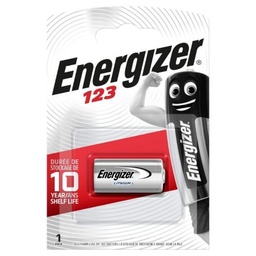 [EL123AP] ENERGIZER BATTERIJ 123 LITHIUM