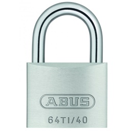 [040563942] ABUS HANGSLOT TITALIUM 64TI/40 TWINS 2 STUKS GELIJLKSLUITEND