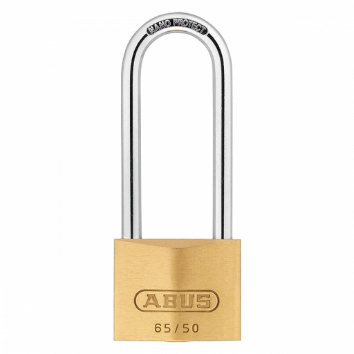 [040351396] ABUS HANGSLOT MESSING 65/50HB80 HOGE BEUGEL