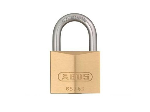 [040351358] ABUS HANGSLOT MESSING 65/45