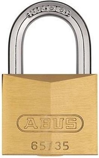 [040351228] ABUS HANGSLOT MESSING 65/35