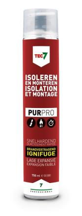 [670005000] Tec7 PUR PRO 750ml ISOLATIESCHUIM