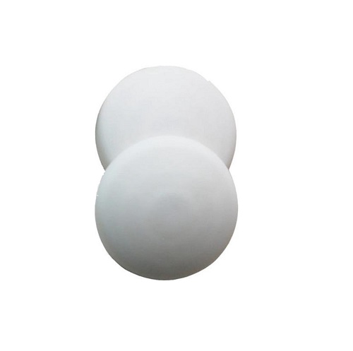 [S-0627-1-50-2] Deurstootbuffer Zelfklevend Wit Ø40mm 2st