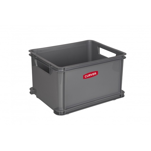 [03550-108-40] CURVER UNIBOX L ZILVER CLASSIC 30L