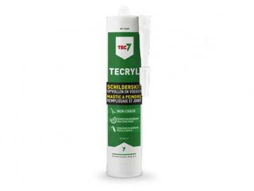 [528100000] Tec7 TECRYL WIT 310ml SCHILDERSKIT NON CRACK