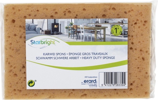 [1011789] STARBRIGHT WERKSPONS 17X10,5X6,9CM BRUIN