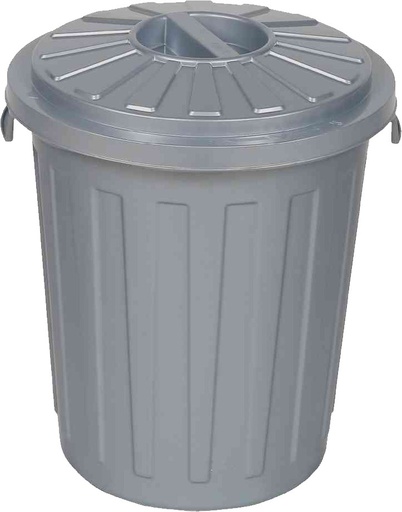 [46410212160] KEEPER AFVALBAK ROND MINI-BIN - 7L GRIJS