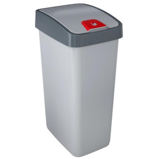 [46410605826] KEEPER AFVALBAK MET FLIP DEKSEL 64X40X30 - 45L