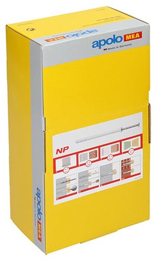 [1014381] MEA Apolo Nagelplug NP Ø8x120mm 50 St.