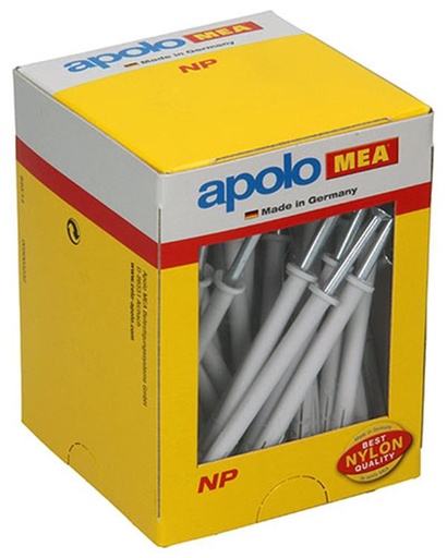 [1003146] MEA Apolo Nagelplug NP Ø6x80mm 50 St.
